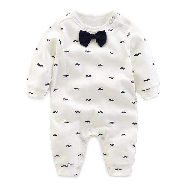 Printed Graphic Cotton Baby Romper AExp