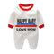 Printed Graphic Cotton Baby Romper AExp