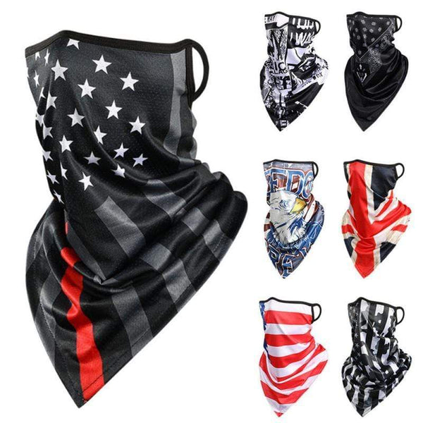 Printing Style Outdoor Scarf Mask Variety Turban Magic Scarves Face Mesh Headband Skull Neck Bandanas Men Women braga cuello AExp