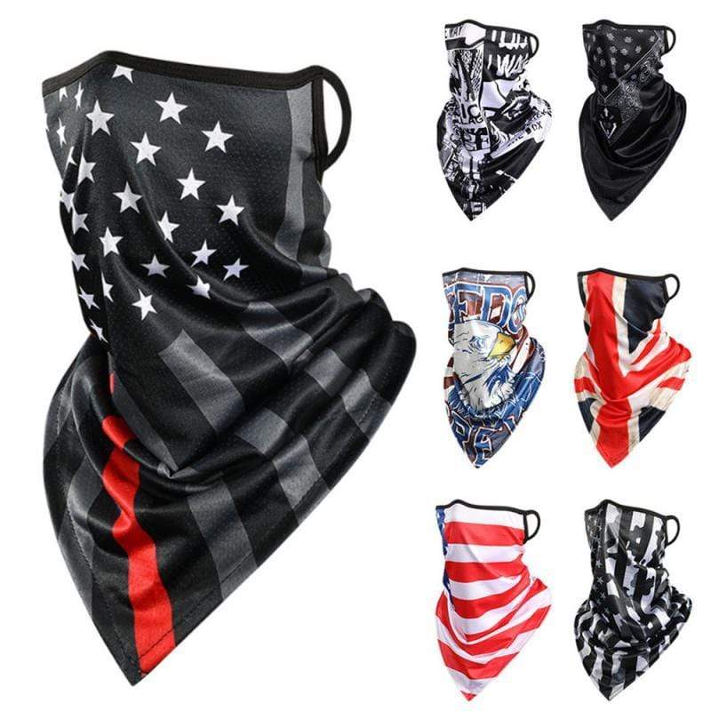 Printing Style Outdoor Scarf Mask Variety Turban Magic Scarves Face Mesh Headband Skull Neck Bandanas Men Women braga cuello AExp