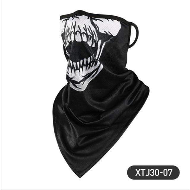 Printing Style Outdoor Scarf Mask Variety Turban Magic Scarves Face Mesh Headband Skull Neck Bandanas Men Women braga cuello AExp