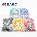 50PCS/100PCS RV2-6 Ring insulated terminal Cable Wire Connector Electrical Crimp Terminal