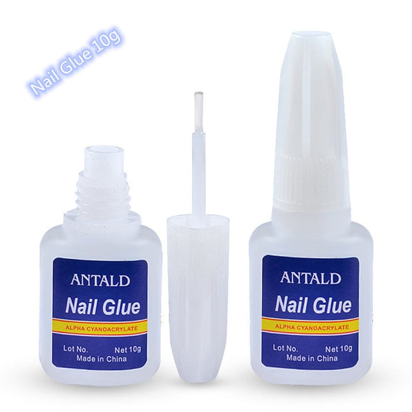 False Acrylic Rhinestone Gems Nail Glue