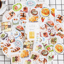 46 Pcs/pack Autumn Forest Party Adhesive Diy Stickers Decorative Album Diary Stick Label Decor Stationery Stickers