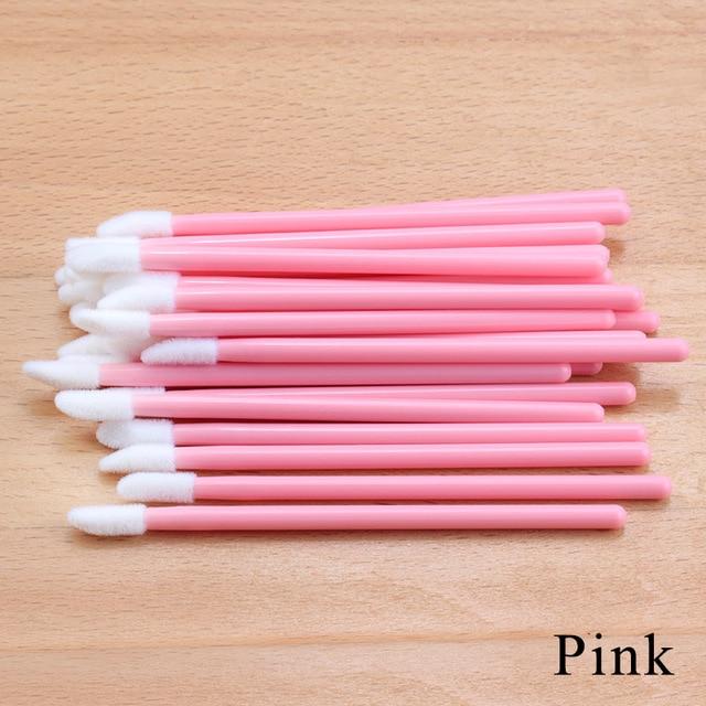 50pcs Disposable Eyelashes brush Individual Lash Removing Cleaning  Mascara Applicator Makeup Brushes For Eyelash Extension Tool
