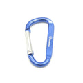 Outdoor Climbing Aluminium Alloy D Shape Buckle Carabiner Survial Key Chain Climb Hook Clip Backpack Buckle Keychain 1pc