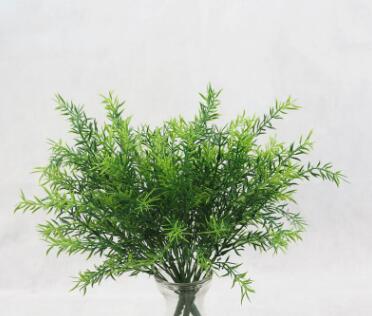 7 Fork water grass Eucalyptus Plastic Artificial Plants Green Grass plastic flower Plant Wedding Home Decoration Table Decors