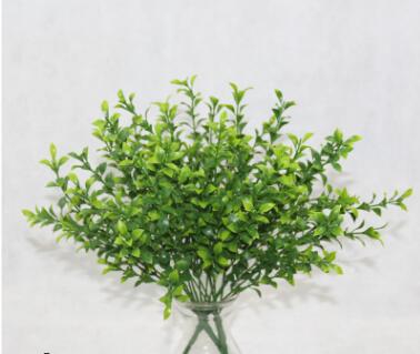 7 Fork water grass Eucalyptus Plastic Artificial Plants Green Grass plastic flower Plant Wedding Home Decoration Table Decors