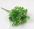 7 Fork water grass Eucalyptus Plastic Artificial Plants Green Grass plastic flower Plant Wedding Home Decoration Table Decors