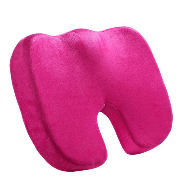 Travel Seat Cushion Coccyx Orthopedic Memory Foam U Seat Massage Chair Cushion Pad Car Office Massage Cushion