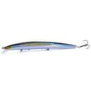 Best selling 1pcs 18cm 24g big long fish Minnow sea fishing lure bait 3D eyes Strong hooks lures for sea fishing
