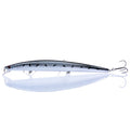 Best selling 1pcs 18cm 24g big long fish Minnow sea fishing lure bait 3D eyes Strong hooks lures for sea fishing