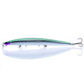 Best selling 1pcs 18cm 24g big long fish Minnow sea fishing lure bait 3D eyes Strong hooks lures for sea fishing