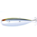 Best selling 1pcs 18cm 24g big long fish Minnow sea fishing lure bait 3D eyes Strong hooks lures for sea fishing