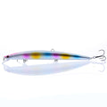 Best selling 1pcs 18cm 24g big long fish Minnow sea fishing lure bait 3D eyes Strong hooks lures for sea fishing
