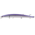 Best selling 1pcs 18cm 24g big long fish Minnow sea fishing lure bait 3D eyes Strong hooks lures for sea fishing