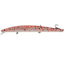 Best selling 1pcs 18cm 24g big long fish Minnow sea fishing lure bait 3D eyes Strong hooks lures for sea fishing