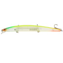 Best selling 1pcs 18cm 24g big long fish Minnow sea fishing lure bait 3D eyes Strong hooks lures for sea fishing