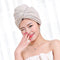 23*60cm 1 Pc Quick Dry Towels Microfiber Fabric Dry Hair Hat Shower Cap Lady Turban  Bath Towel Absorbent