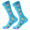 LETSBUY women socks combed cotton harajuku funny creative cartoon animal crew socks lady girls fruit dog bird chili men socks