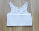 S-4XL Strengthen Bandage Reinforced Short Corset Tomboy Lesbian Tank Tops Chest Shaper Breast Binder Trans Vest Shirt Underwear