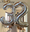 16/30/40 Inch 1PC Number Balloons Foil Balloons Gold Silver Rose Gold Baby Shower Decorations Wedding Birthday Party Decorations