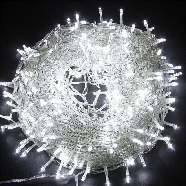 SICCSAEE Outdoor christmas led string lights 100M 20M 10M 5M Luces Decoracion fairy light holiday lights lighting tree garland