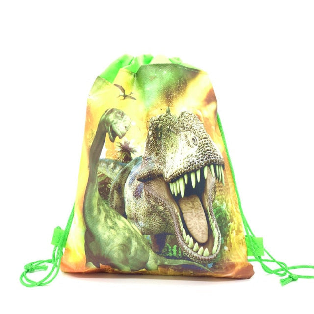 1pcs Disney Non-woven Fabrics Kid Favor Travel Pouch Storage Clothes Shoes Bags Cotton Drawstring Bags School Portable Backpack