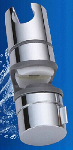 Bathroom Accessories Universal 18~25mm ABS Plastic Shower Slide Rail Bar Holder Adjustable Clamp Holder Bracket Replacement 5151