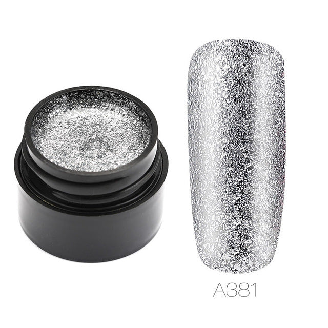 ROSALIND 5ml Shiny Rainbow Gel Nail Polish Bright For Glitter Painting Nail Art Design Poly UV Top Base Primer For Manicure