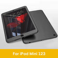 Case For iPad Air 1 2 3 mini 4 5 For iPad Pro 10.5 Silicone 360 Full Body Cover + Free Glass For iPad 2017 2018 9.7 5th 6th Case