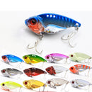 7/10/15/20g 3D EyesMetal Vib Blade Lure Sinking Vibration Baits Artificial Vibe for Bass Pike Perch Fishing 12 Colors