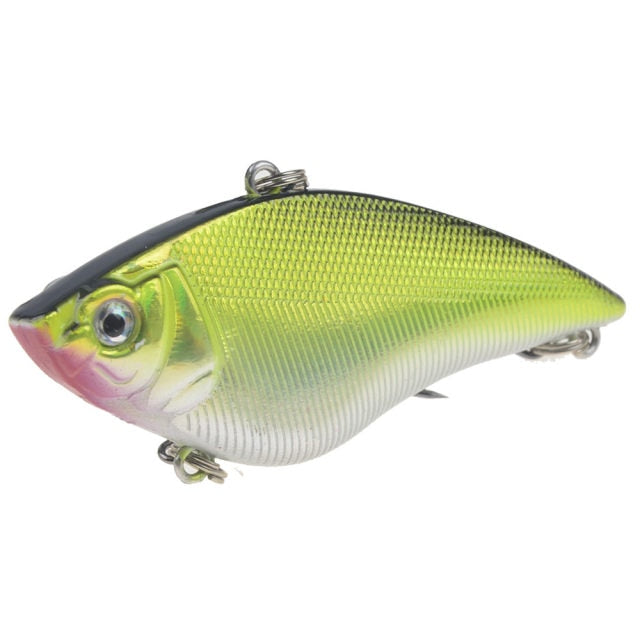 LINGYUE 1PCS VIB Hard Bait Fishing Lure 7cm 16g Sinking Long Shot Rattling Crankabit Wobbler Isca Artificial Pesca For Bass Pike