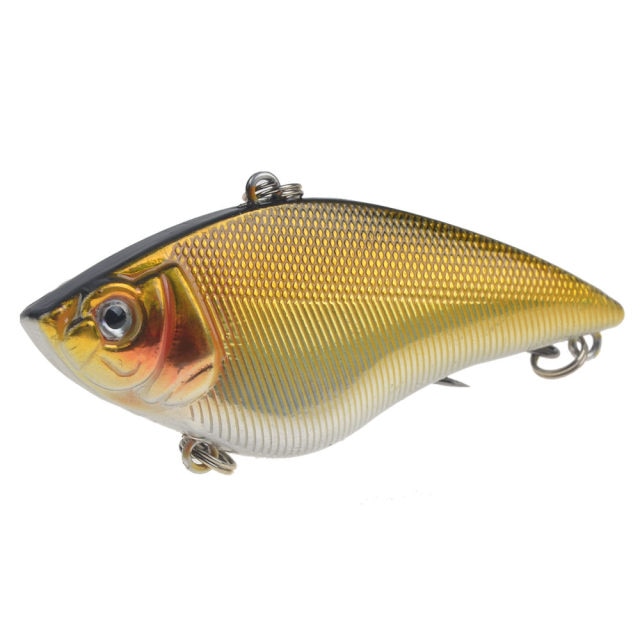 LINGYUE 1PCS VIB Hard Bait Fishing Lure 7cm 16g Sinking Long Shot Rattling Crankabit Wobbler Isca Artificial Pesca For Bass Pike