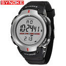 SYNOKE Kol Saati Watches Men 30M Waterproof Electronic LED Digital Outdoor Mens Sports Wrist Watches Stopwatch Relojes Hombre