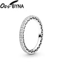 Octbyna Hot Sale Crown Finger Rings For Women Girls Sparkling Zircon Brand Rings Wedding Engagement Jewelry Gift Dropshipping
