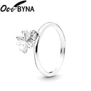 Octbyna Hot Sale Crown Finger Rings For Women Girls Sparkling Zircon Brand Rings Wedding Engagement Jewelry Gift Dropshipping