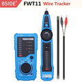 BSIDE FWT11 High Quality RJ11 RJ45 Cat5 Cat6 Telephone Wire Tracker Tracer Toner Ethernet LAN Network Cable tester Line Finder
