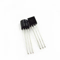 10PCS Waterproof 18B20 temperature probe temperature sensor Stainless steel package 1 meter/2meter/3meters wire (DS18B20)