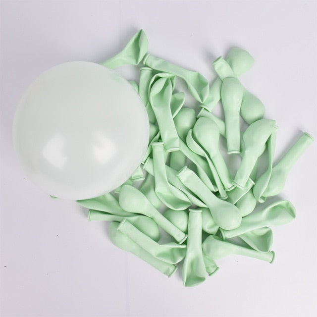30pcs 5 Inch Macarons Color Pastel Candy Balloons Latex Round Helium Baloons For Birthday Party