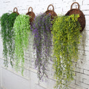 85CM Artificial Hanging Flower Plant Fake Vine Willow Rattan Flowers Artificial Hanging Plant For Home Garden Wall Decoration