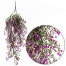 85CM Artificial Hanging Flower Plant Fake Vine Willow Rattan Flowers Artificial Hanging Plant For Home Garden Wall Decoration
