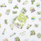 50pcs/pack Cute Flower Unicorn Posters Mini Paper Sticker Decoration Diary Scrapbooking Label Sticker Stationery