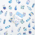 50pcs/pack Cute Flower Unicorn Posters Mini Paper Sticker Decoration Diary Scrapbooking Label Sticker Stationery