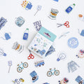 50pcs/pack Cute Flower Unicorn Posters Mini Paper Sticker Decoration Diary Scrapbooking Label Sticker Stationery