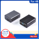 Raspberry Pi 4  Model B  Aluminum Alloy Case/ Passive Cooling Shell Metal Enclosure Heat Dissipation for Pi 4B