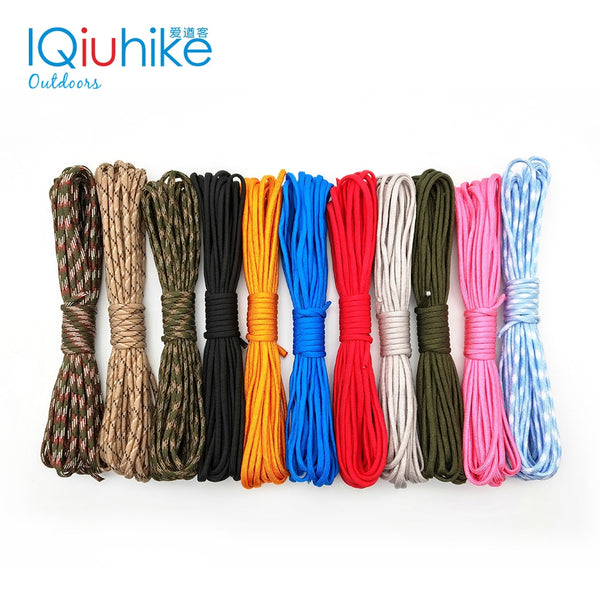 5M 10M 20M 31M Paracord 550 Paracord Parachute Cord Lanyard Rope Mil Spec Type III 7 Strand Climbing Camping Survival Paracord