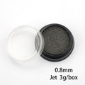 3g Nail Art Mini Stainless Steel Metal Bead Grey Rose Gold Small Micro Caviar Nails Beads 3D Decorations