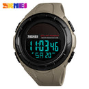 SKMEI Men Luminous Watches Sport Digital Mens Wristwatches Solar For Power Enviormentally Alarm Male Clock reloj hombre 1405