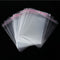 100pcs Multiple Size Clear Self-adhesive Cello Cellophane Bag Self Sealing Small Plastic Bags For Candy Packing Resealable Bag55